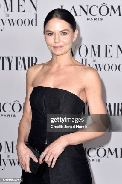 Jennifer Morrison arrives at Vanity Fair and Lancôme Women In Hollywood Celebration at Soho House on February 06, 2020 in West Hollywood, California.