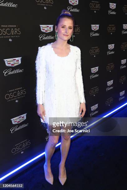 Mamie Gummer attends the Cadillac Oscar Week Celebration at Chateau Marmont on February 6, 2020 in Los Angeles, California.