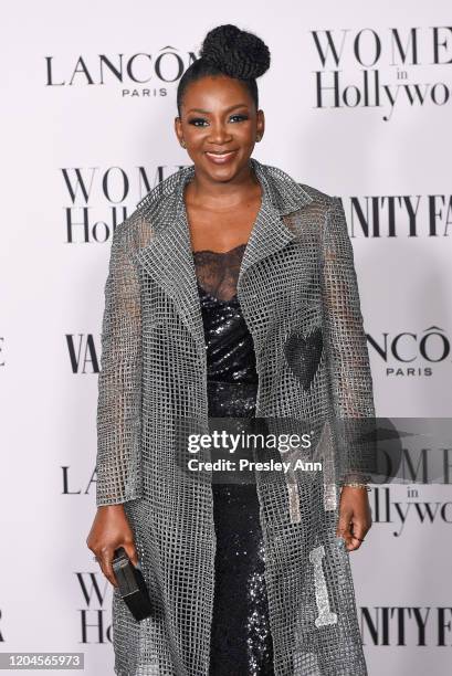 Genevieve Nnaji attends the Vanity Fair and Lancôme Women in Hollywood celebration at Soho House on February 06, 2020 in West Hollywood, California.