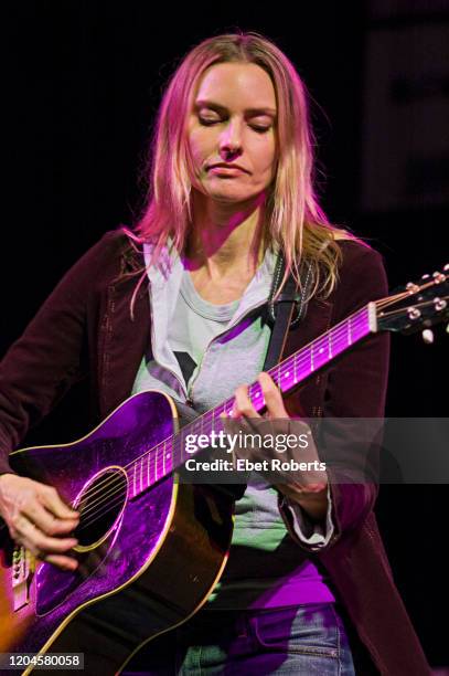 Aimee Mann performing during SXSW at Stubb's in Austin, Texas on March 19, 2005.