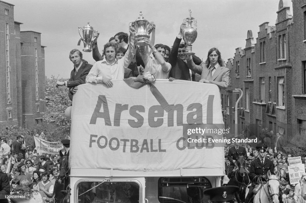 Arsenal Win The Double