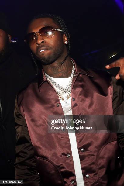 Recording artist Pop Smoke attends the Pop Smoke Listening Party at Villain on February 06, 2020 in New York City.