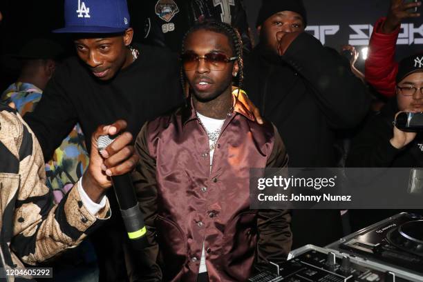 Recording artist Pop Smoke attends the Pop Smoke Listening Party at Villain on February 06, 2020 in New York City.