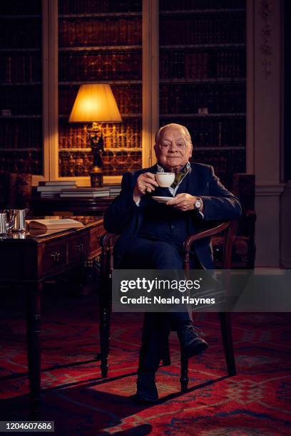 Actor David Jason is photographed for the Daily Mail on January 2, 2020 in Oxford, England.