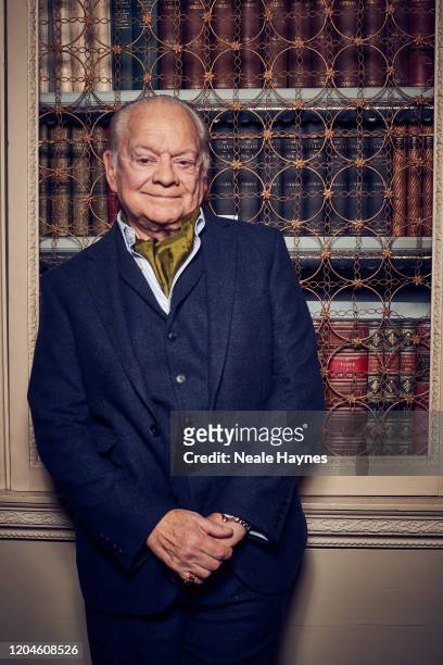 Actor David Jason is photographed for the Daily Mail on January 2, 2020 in Oxford, England.