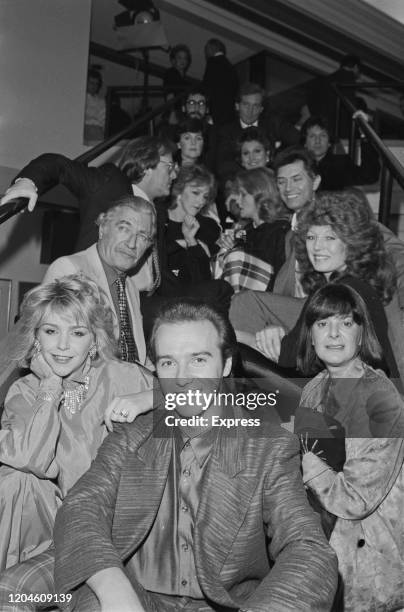 British actress Leslie Ash, British singer Midge Ure and British television producer Verity Lambert, British actor Nigel Davenport , British actress...