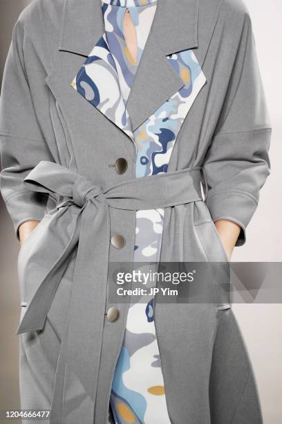 Model walks the runway for the Blancore fashion show during February 2020 - New York Fashion Week: The Shows at Gallery II at Spring Studios on...
