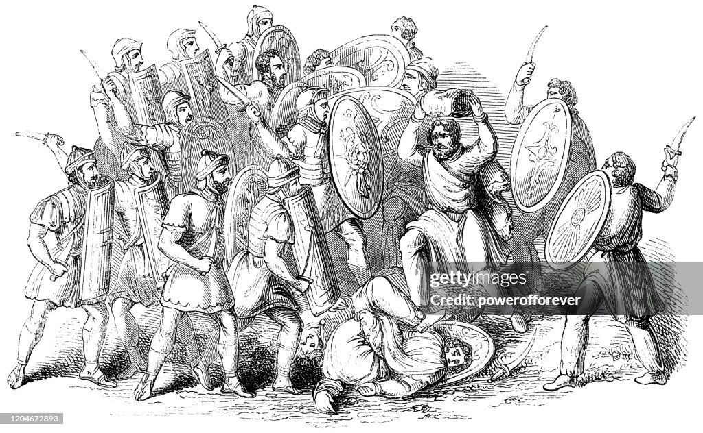 Battle in the Dacian Wars - 2nd Century