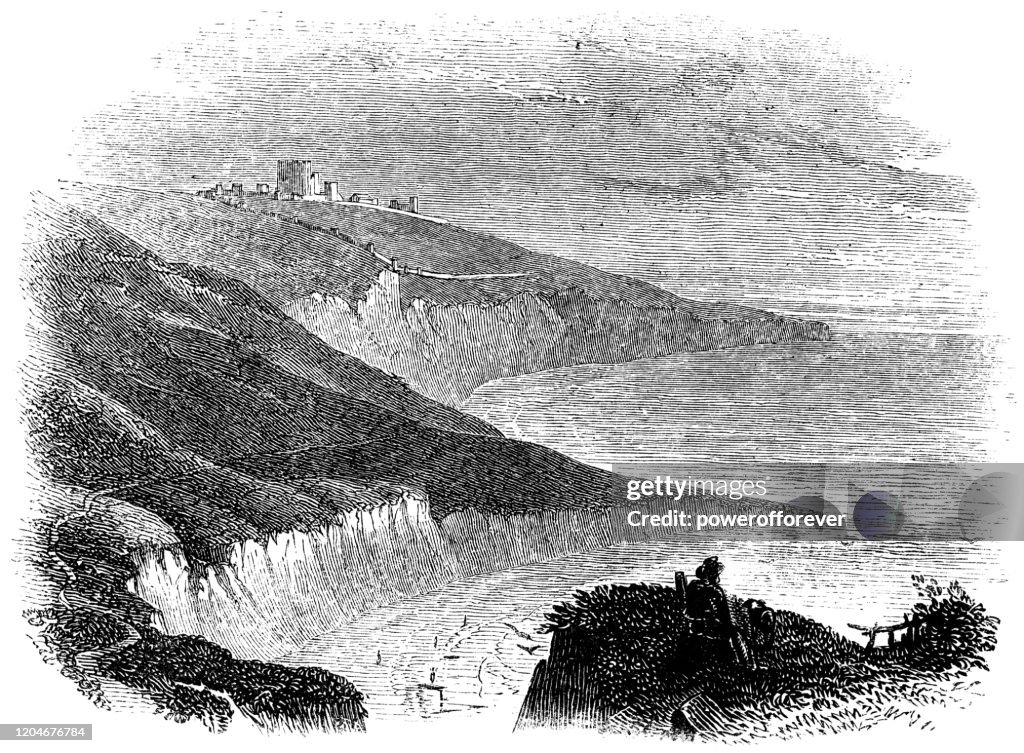 Dover Castle in Kent, England - 16th Century