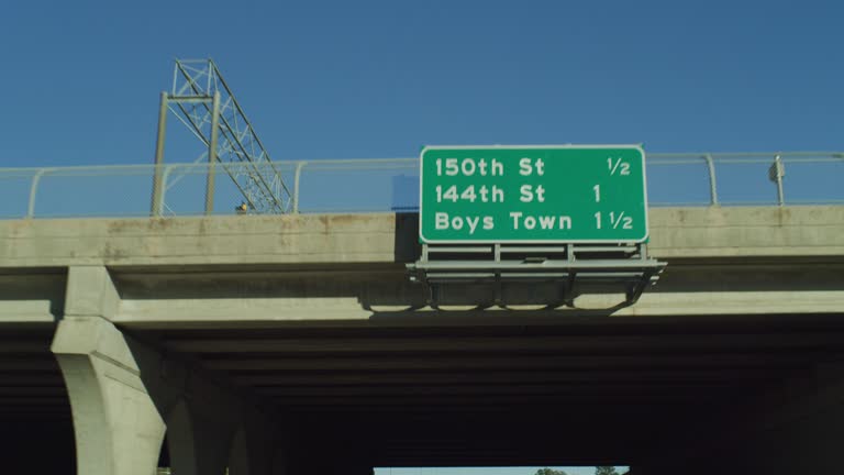 Highway Overpass Sign Videos and HD Footage - Getty Images