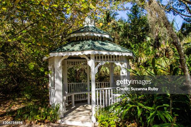 the gazebo - gazebo stock pictures, royalty-free photos & images