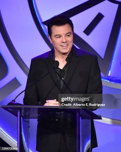 Seth McFarlane attends the 57th Annual ICG Publicists Awards at The Beverly Hilton Hotel on February 07, 2020 in Beverly Hills, California.