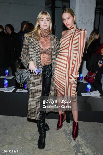 Alexia Mavroleon and Princess Maria-Olympia of Greece and Denmark attends the Monse Fashion Show during New York Fashion Week: The Shows on February...