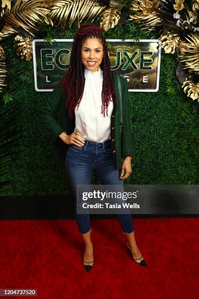 Gwendolyn Osborne-Smith attends Debbie Durkin's EcoLuxe Lounge Honoring Film Award Nominees 2020 at The Beverly Hilton Hotel on February 07, 2020 in...