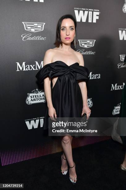 Zoe Lister-Jones attends the 13th annual Women In Film Female Oscar Nominees Party presented by Max Mara, Stella Artois, Cadillac, and Tequila Don...