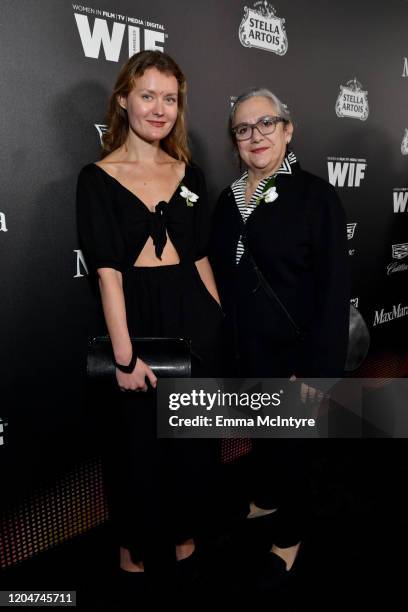 Elena Andreicheva and Carol Dysinger attend the 13th annual Women In Film Female Oscar Nominees Party presented by Max Mara, Stella Artois, Cadillac,...