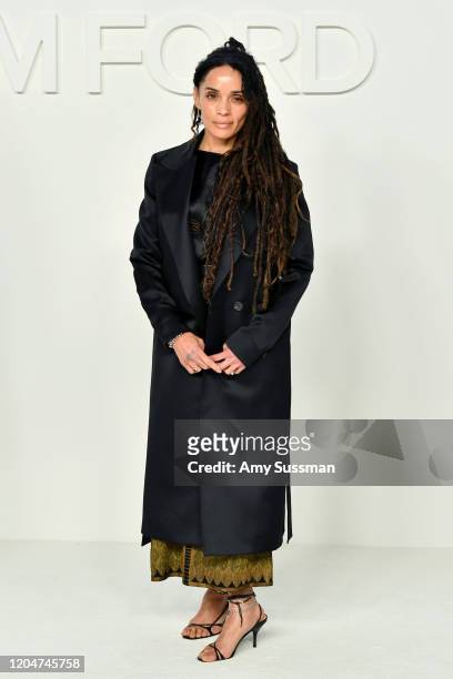 Lisa Bonet attends the Tom Ford AW20 Show at Milk Studios on February 07, 2020 in Hollywood, California.