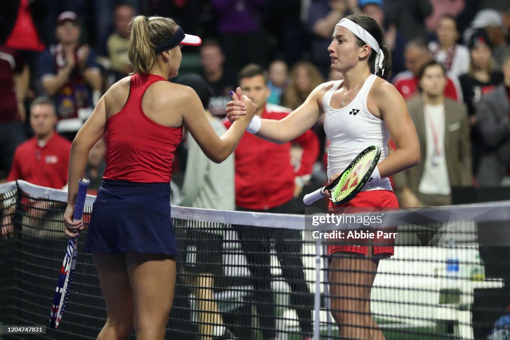 2020 Fed Cup - Latvia v USA