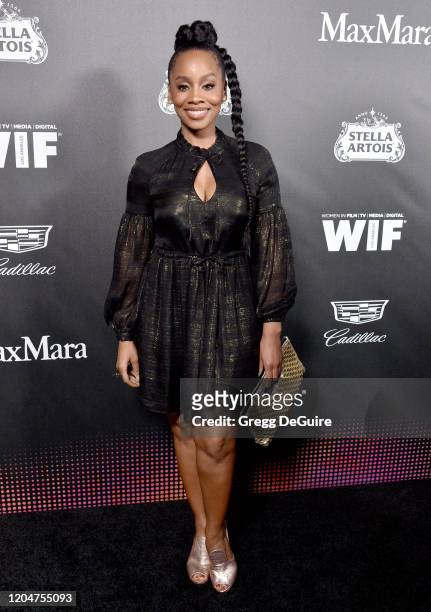 Anika Noni Rose attends the 13th Annual Women In Film Female Oscar Nominees Party at Sunset Room Hollywood on February 07, 2020 in Hollywood,...