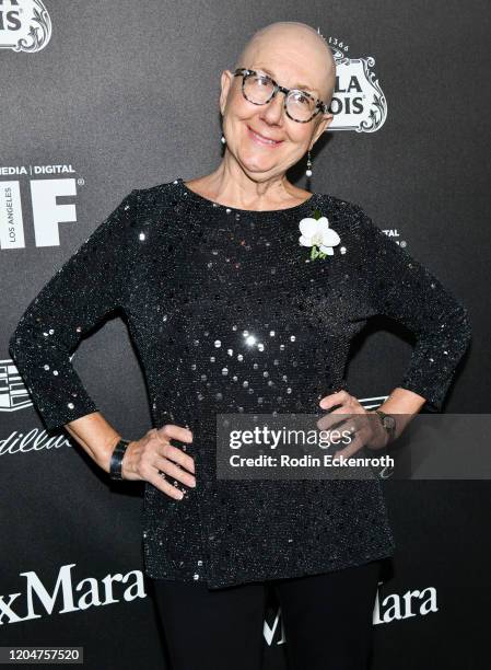 Julia Reichert attends 13th Annual Women In Film Female Oscar Nominees Party at Sunset Room Hollywood on February 07, 2020 in Hollywood, California.