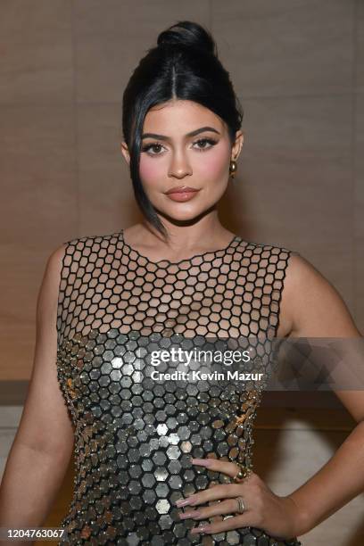 Kylie Jenner attends the Tom Ford AW20 Show at Milk Studios on February 07, 2020 in Hollywood, California.