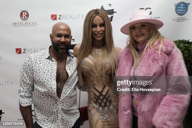 Gigi Gorgeous and guests at the LA Launch Event Of SohoMuse at Christopher Guy West Hollywood Showroom on February 07, 2020 in West Hollywood,...