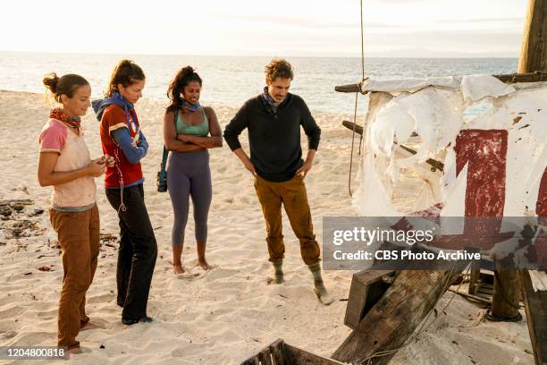 Like Revenge" - Amber Brkich Mariano, Danni Boatwright, Natalie Anderson and Ethan Zohn on the Fourth episode of SURVIVOR: WINNERS AT WAR, airing...