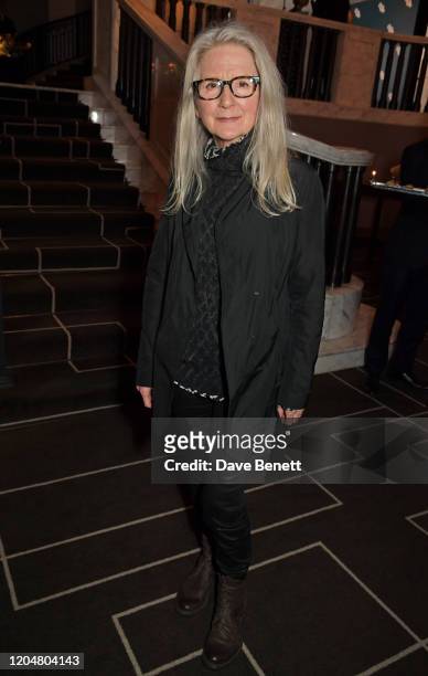 Sally Potter attends the BFI Chairman's dinner awarding Tilda Swinton with a BFI Fellowship at Rosewood London on March 2, 2020 in London, England.