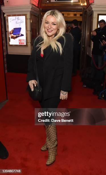 Sheridan Smith attends the press night performance of "Pretty Woman" at the Piccadilly Theatre on March 2, 2020 in London, England.