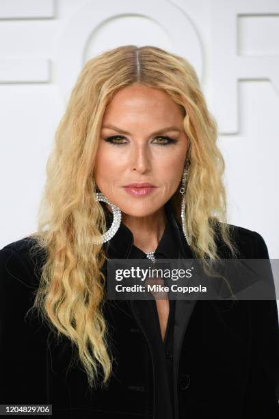 Fashion designer Rachel Zoe attends the Tom Ford AW20 Show at Milk Studios on February 07, 2020 in Hollywood, California.