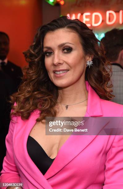 Kym Marsh attends the press night after party for "Pretty Woman" at The Ham Yard Hotel on March 2, 2020 in London, England.