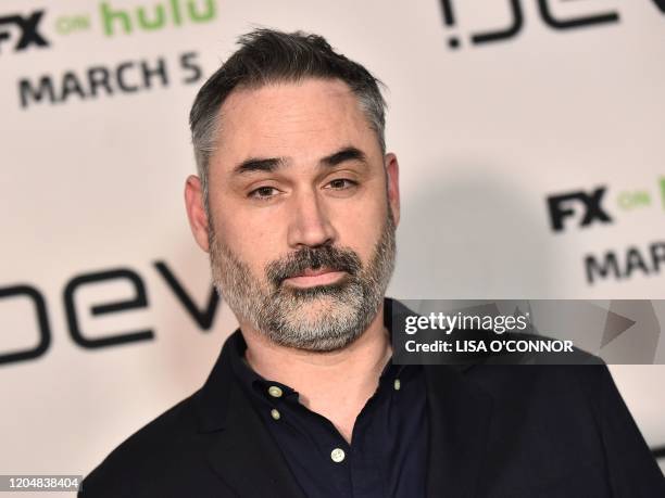 Show creator/director/EP Alex Garland arrives for FX Networks' limited series premiere of "Devs" at the Arclight cinemas in Hollywood on March 2,...