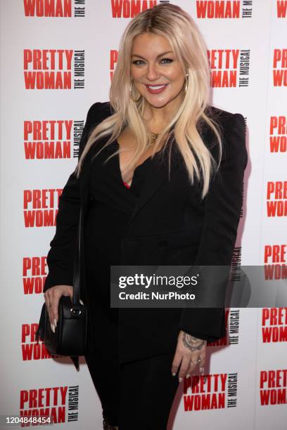 Sheridan Smith attends the press night performance of ''Pretty Woman'' at the Piccadilly Theatre on March 2, 2020 in London, England.