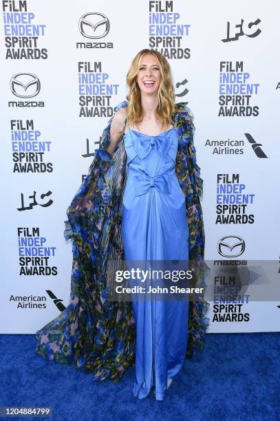 Dawn Luebbe attends the 2020 Film Independent Spirit Awards on February 08, 2020 in Santa Monica, California.