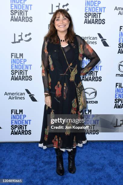 Karen Allen attends the 2020 Film Independent Spirit Awards on February 08, 2020 in Santa Monica, California.