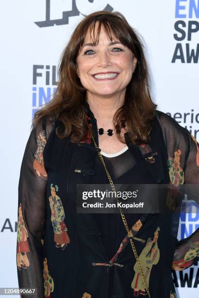 Karen Allen attends the 2020 Film Independent Spirit Awards on February 08, 2020 in Santa Monica, California.