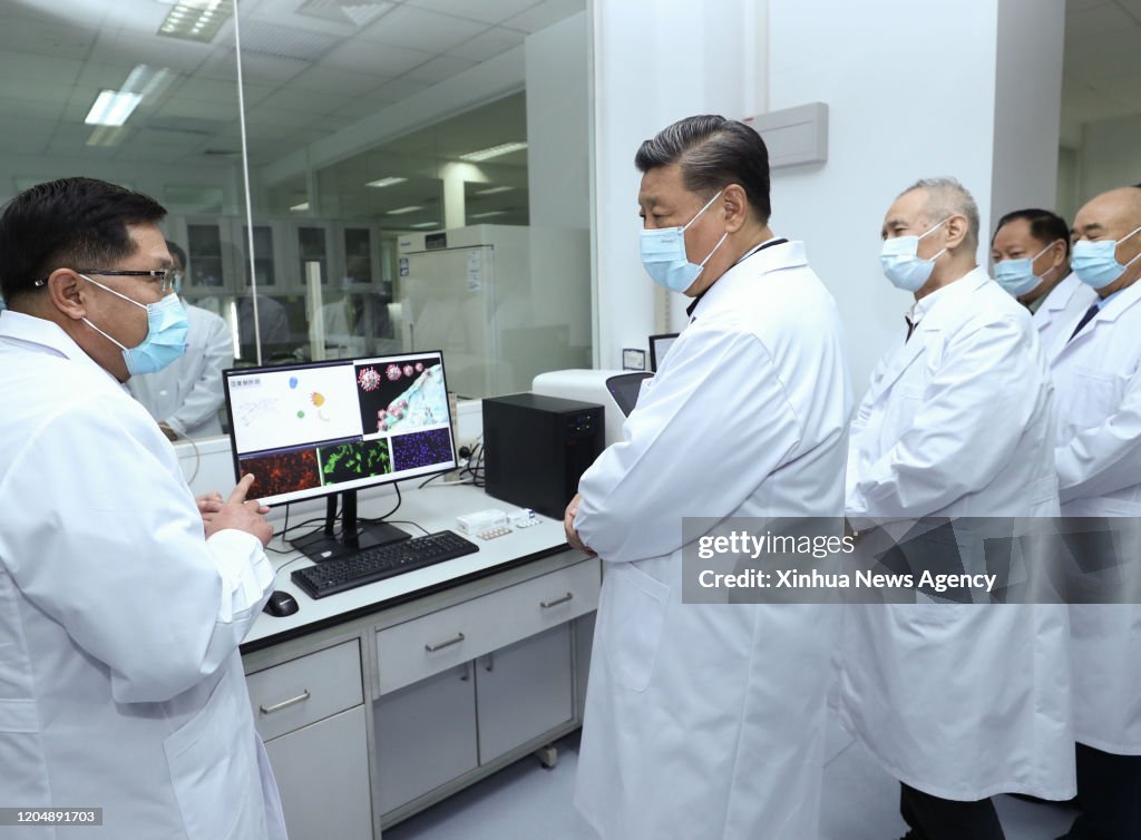 CHINA-BEIJING-XI JINPING-COVID-19-INSPECTION (CN)