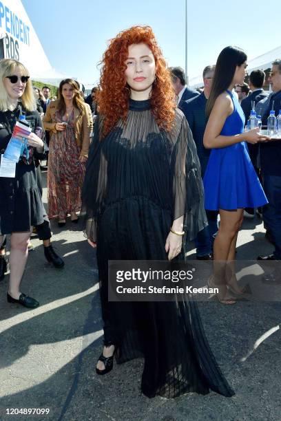 Alma Har'el with FIJI Water and JNSQ at The 2020 Film Independent Spirit Awards on February 08, 2020 in Santa Monica, California.