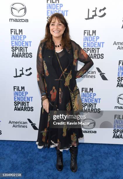 Karen Allen attends the 2020 Film Independent Spirit Awards on February 08, 2020 in Santa Monica, California.