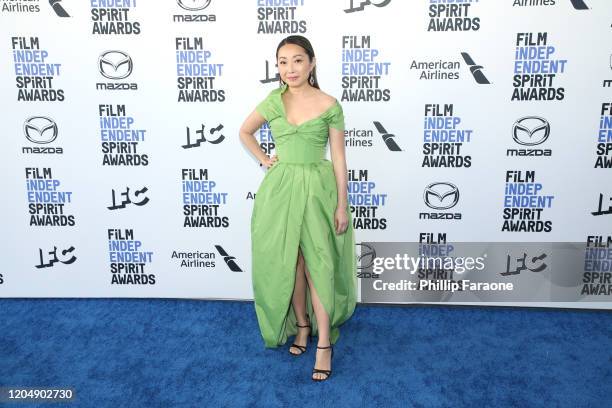 Lulu Wang attends the 2020 Film Independent Spirit Awards on February 08, 2020 in Santa Monica, California.