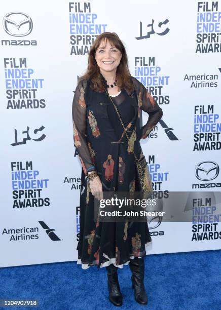 Karen Allen attends the 2020 Film Independent Spirit Awards on February 08, 2020 in Santa Monica, California.