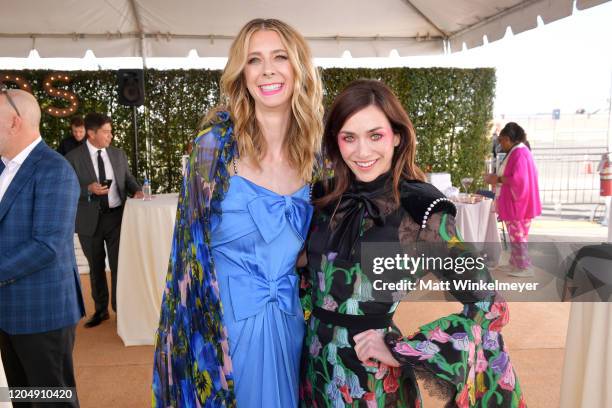 Dawn Luebbe and Jocelyn DeBoer attend the 2020 Film Independent Spirit Awards on February 08, 2020 in Santa Monica, California.