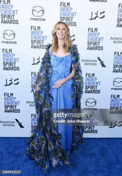 Dawn Luebbe attends the 2020 Film Independent Spirit Awards on February 08, 2020 in Santa Monica, California.