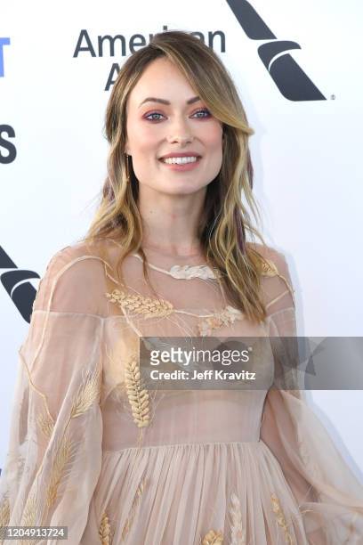 Olivia Wilde attends the 2020 Film Independent Spirit Awards on February 08, 2020 in Santa Monica, California.