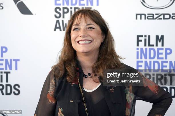 Karen Allen attends the 2020 Film Independent Spirit Awards on February 08, 2020 in Santa Monica, California.