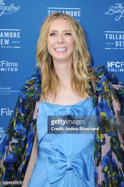 Dawn Luebbe attends the IFC Films Spirit Awards Party on February 08, 2020 in Santa Monica, California.