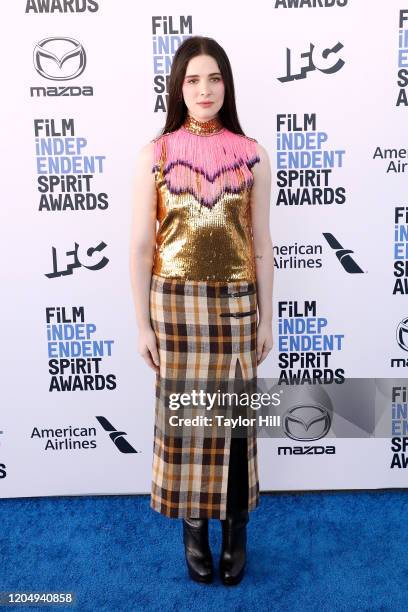 Hari Nef attends the 2020 Film Independent Spirit Awards at Santa Monica Pier on February 08, 2020 in Santa Monica, California.