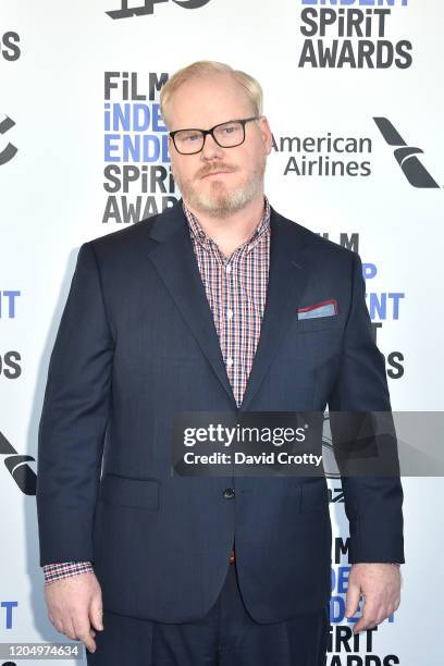 Jim Gaffigan attends the 2020 Film Independent Spirit Awards on February 08, 2020 in Santa Monica, California.