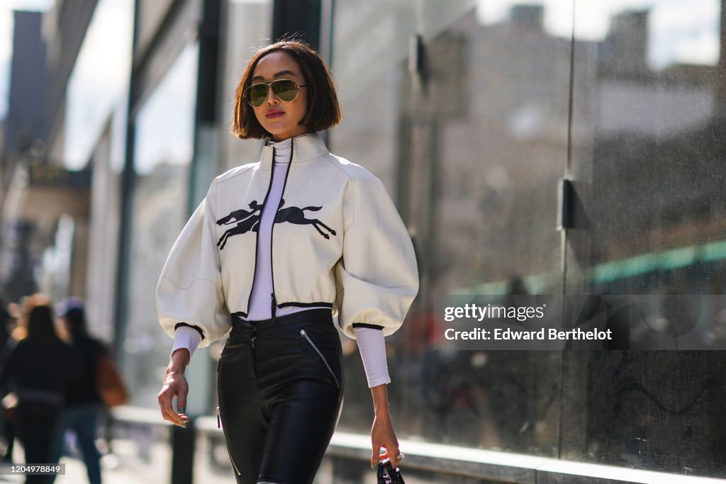 Street Style - Day 3 - New York Fashion Week February 2020
