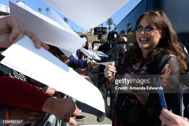 Actress Karen Allen attends the 2020 Film Independent Spirit Awards on February 08, 2020 in Santa Monica, California.